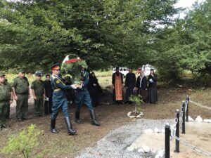 Памятник советским воинам открыли в селе Псху